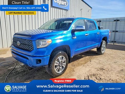 Used 2018 Toyota Tundra Platinum image 1