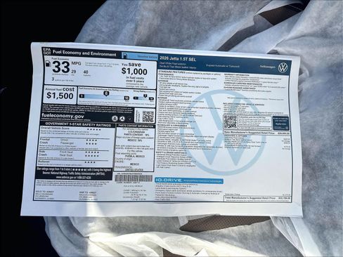 New 2026 Volkswagen Jetta SEL FWD image 13