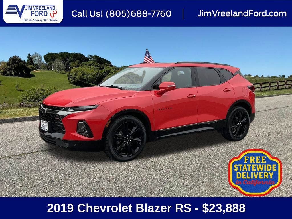 Used 2019 Chevrolet Blazer RS AWD/4WD 360° Tour
