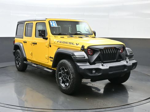 Used 2021 Jeep Wrangler Unlimited Sport AWD/4WD image 11