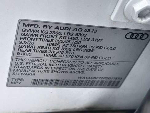 Used 2023 Audi Q7 2.0T Premium w/ Convenience Package AWD/4WD image 21
