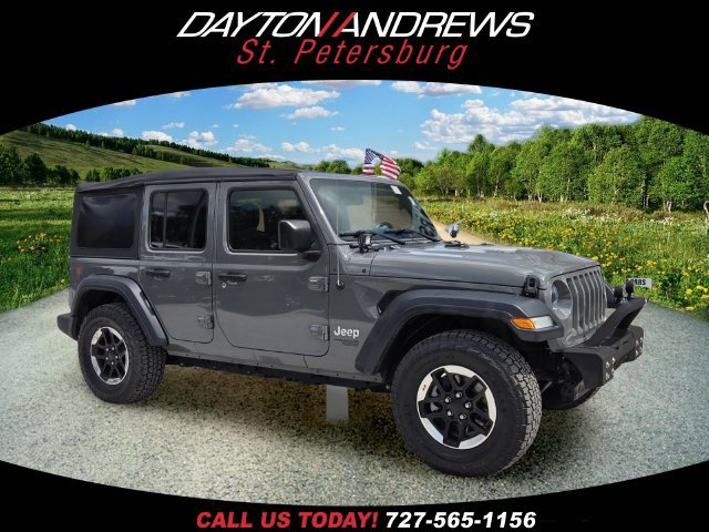 Certified 2020 Jeep Wrangler Unlimited Sport S AWD/4WD image 1