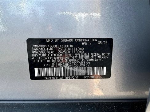 New 2026 Subaru WRX AWD/4WD image 8