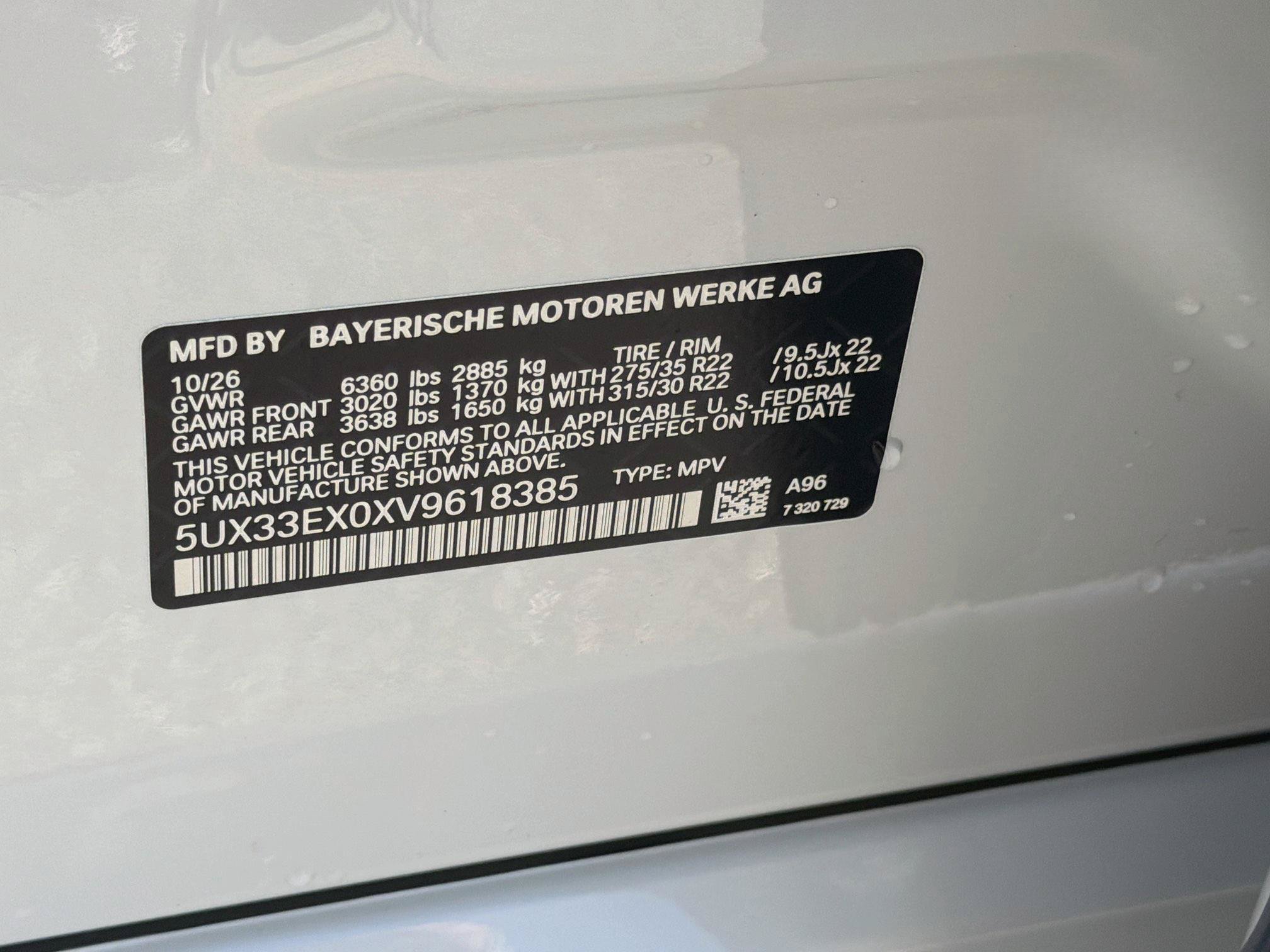 New 2027 BMW X6 xDrive40i w/ Executive Package AWD/4WD image 43
