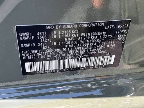 Certified 2026 Subaru Crosstrek 2.5i Limited w/ Crosstrek Mirror Package AWD/4WD image 28