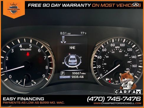 Used 2018 INFINITI Q50 Luxe w/ Sensory Package (Luxe) RWD image 20