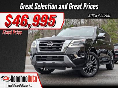 Used 2023 Nissan Armada Platinum w/ Captain's Chairs Package