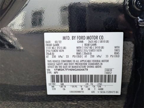 Used 2022 Ford Explorer Limited w/ Equipment Group 301A image 41