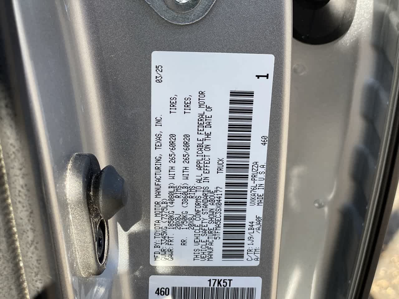 Used 2025 Toyota Tundra 1794 Edition AWD/4WD image 28