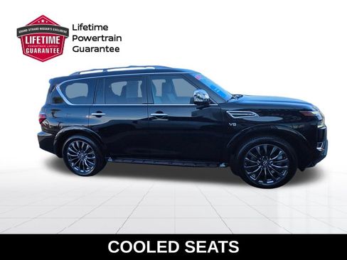 Used 2022 Nissan Armada Platinum w/ Captain's Chairs Package RWD image 7
