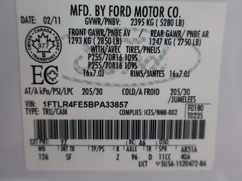 Used 2011 Ford Ranger Sport AWD/4WD image 41