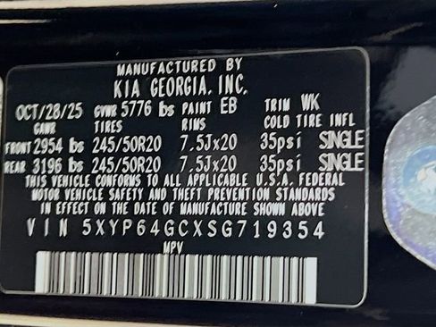 New 2025 Kia Telluride S image 36