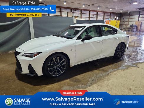 Used 2025 Lexus IS 350 F Sport w/ Navigation Package AWD/4WD image 1