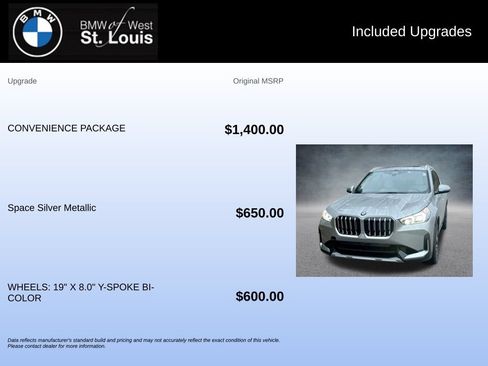 Used 2026 BMW X1 xDrive28i w/ Convenience Package AWD/4WD image 18