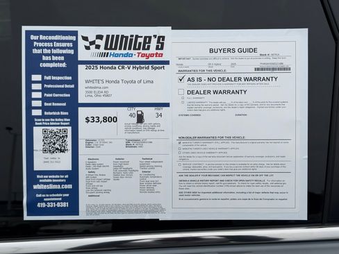 Used 2025 Honda CR-V Sport image 35
