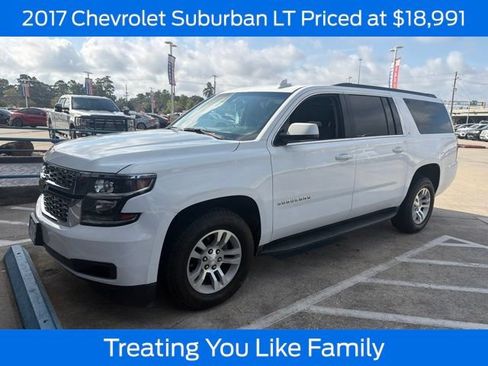 Used 2017 Chevrolet Suburban LT AWD/4WD image 1