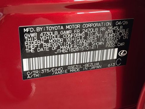 Certified 2026 Lexus IS 350 F Sport RWD image 28