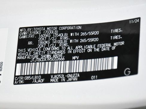 Used 2024 Lexus GX 550 550 Premium+ w/ Accessory Package (Z1) image 18