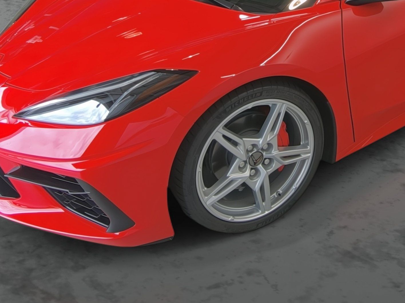 Used 2023 Chevrolet Corvette Stingray Preferred Cpe w/ Chrome Exterior Badge Package RWD image 7