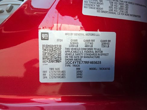 Used 2024 Chevrolet Silverado 3500 LT w/ All Star Edition AWD/4WD image 34