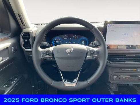 New 2025 Ford Bronco Sport Outer Banks w/ Sasquatch Outer Banks Package AWD/4WD image 12