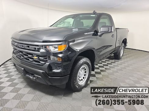 New 2025 Chevrolet Silverado 1500 W/T w/ WT Value Package AWD/4WD image 1