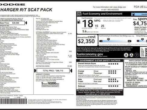 Used 2017 Dodge Charger R/T Scat Pack w/ Beats Audio Group image 4