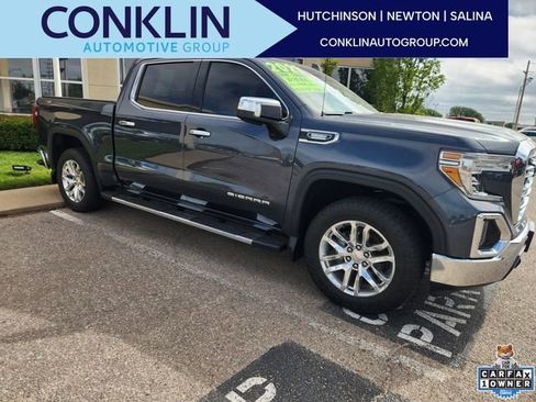 Used 2021 GMC Sierra 1500 SLT w/ SLT Premium Plus Package AWD/4WD image 1