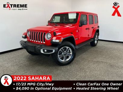 Used 2022 Jeep Wrangler Unlimited Sahara w/ Cold Weather Group
