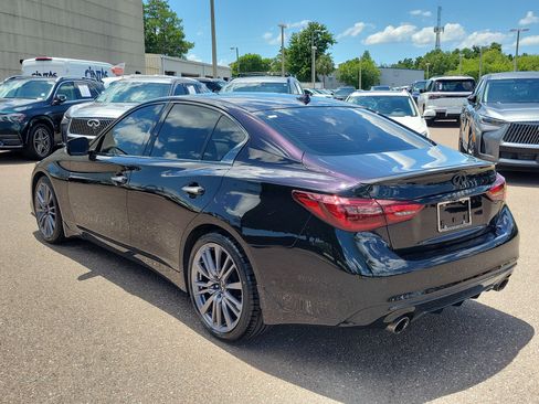 Certified 2023 INFINITI Q50 Red Sport 400 w/ Black Opal Edition RWD image 4