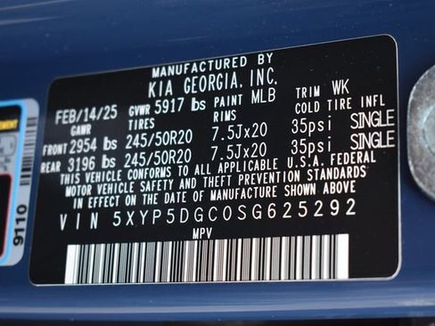 Used 2025 Kia Telluride SX Prestige X-Line AWD/4WD image 15