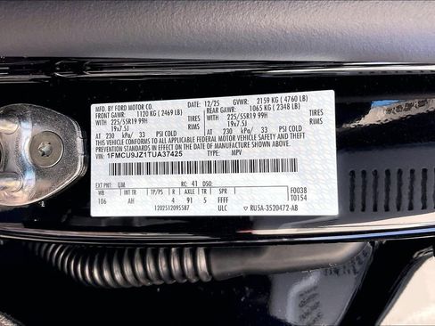 New 2026 Ford Escape Platinum w/ Premium Technology Package image 13