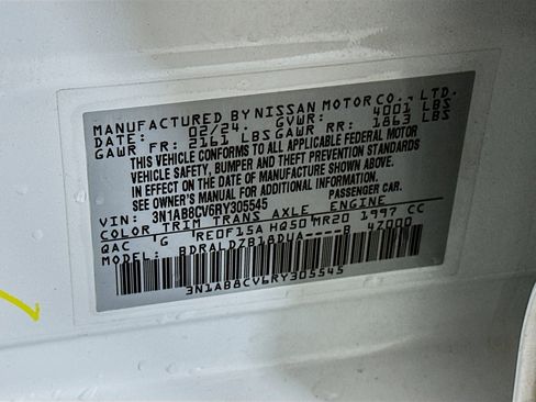 Used 2024 Nissan Sentra SV image 12