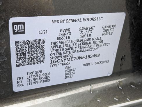 Used 2022 Chevrolet Silverado 2500 Custom w/ Custom Value Package image 35