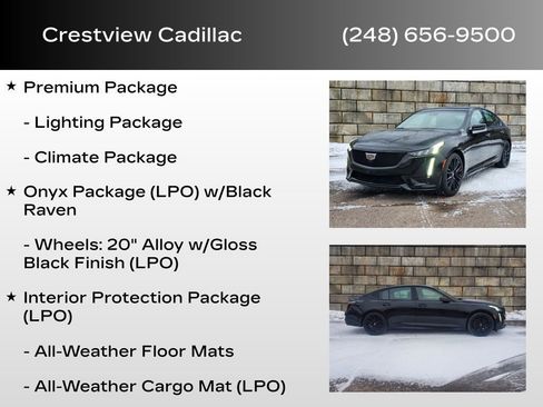 Certified 2022 Cadillac CT5 V w/ Premium Package image 30