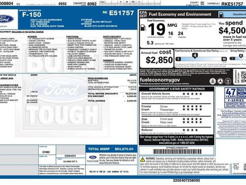Used 2024 Ford F150 STX AWD/4WD image 28