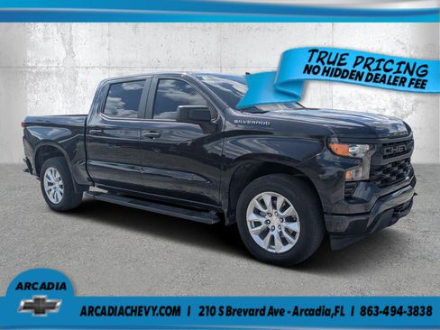 Used 2023 Chevrolet Silverado 1500 Custom RWD image 1