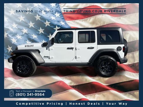Used 2023 Jeep Wrangler Unlimited w/ 8.4" Radio Group image 2