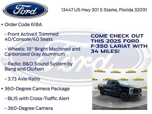 New 2025 Ford F350 Lariat w/ Lariat Ultimate Package image 25