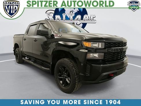 Used 2021 Chevrolet Silverado 1500 Custom Trail Boss w/ LPO, Dark Essentials Package AWD/4WD image 1
