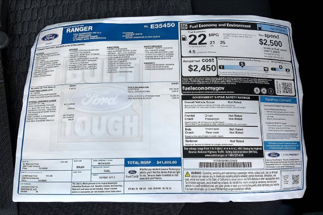 New 2024 Ford Ranger XLT RWD image 14