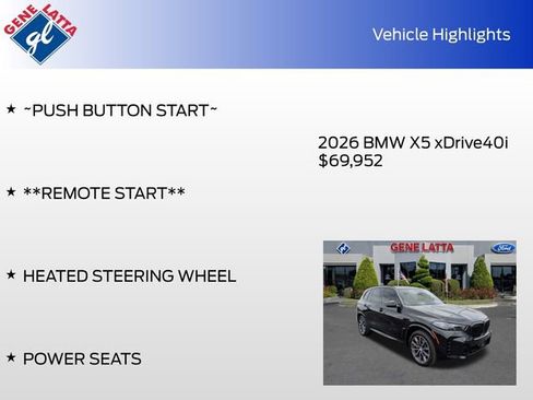 Used 2026 BMW X5 xDrive40i AWD/4WD image 36