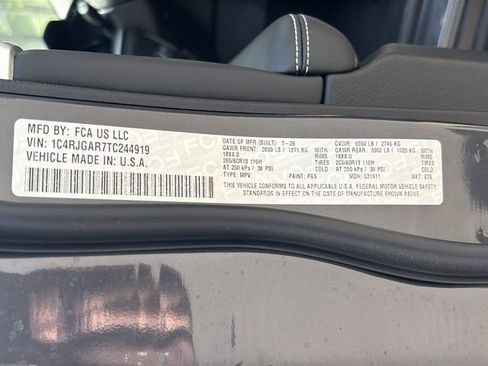 New 2026 Jeep Grand Cherokee Altitude image 12