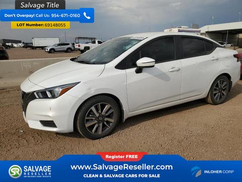 Used 2020 Nissan Versa SV FWD image 1