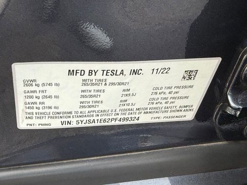 Used 2023 Tesla Model S Plaid image 42