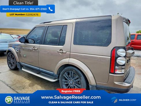 Used 2016 Land Rover LR4 HSE LUX AWD/4WD image 3