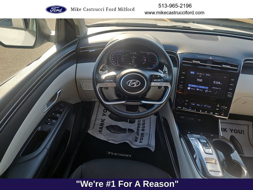 Used 2022 Hyundai Tucson Blue AWD/4WD image 11