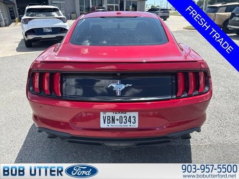 Used 2020 Ford Mustang Premium w/ Carbon Sport Interior Package RWD image 4