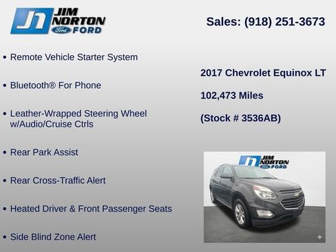 Used 2017 Chevrolet Equinox LT w/ Convenience Package AWD/4WD image 16