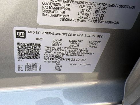 Used 2024 GMC Sierra 1500 Elevation RWD image 21